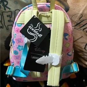 Loungefly Alice in Wonderland Cookies Mini Backpack and Wallet SCENTED Loungefly Disney Alice in Wonderland Alice Cookies Mini  main image 2